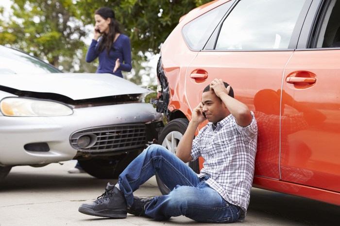 Si tuviera un accidente de carro